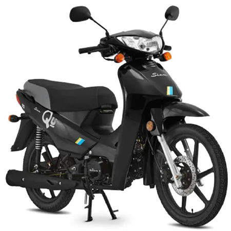 Moto SIAM QU 110 BASE RAYOS 107 cc Freno Tambor Negro